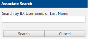 Search associate